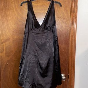 Little black silk dress